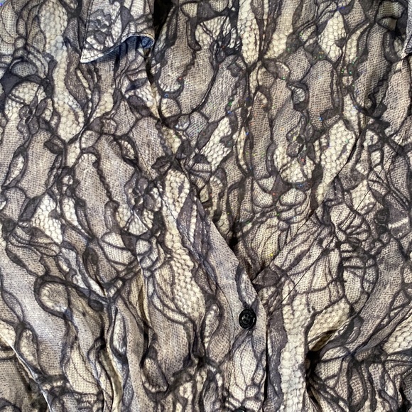 💌[ Bebe ] Silk Bandage Flowy Top Dress - Picture 11 of 16